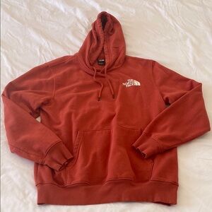 The North Face Men's Red Hoodie Sweater